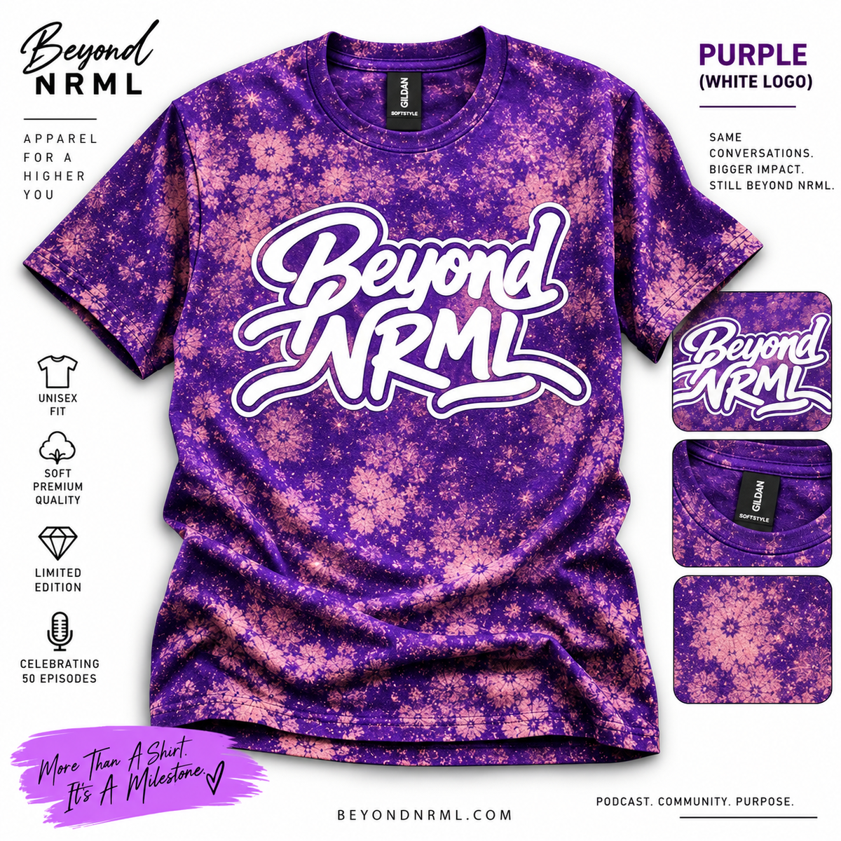 Beyond NRML™ 50th Episode Exclusive Tee | Limited Edition